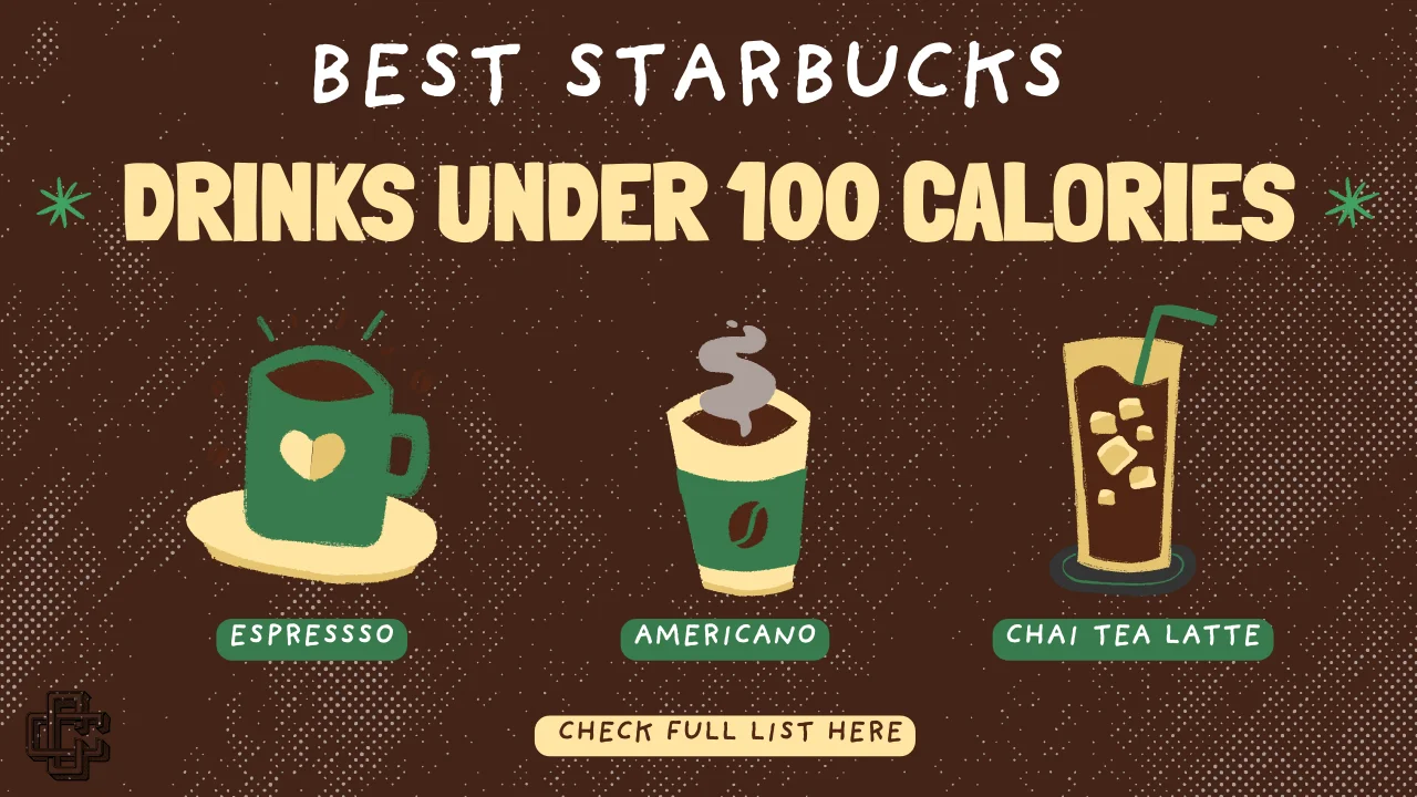 100 calorie starbucks drinks