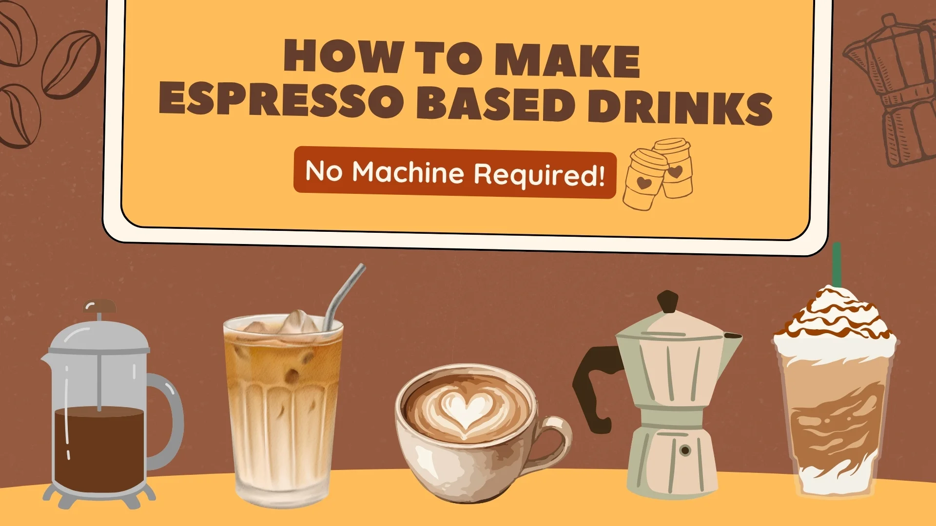 how to make espresso - No machine required
